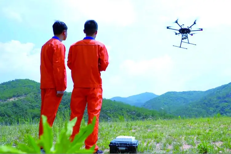 嘉荫无人机倾斜摄影巡检拍摄